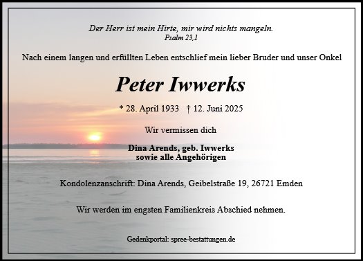 Peter Iwwerks