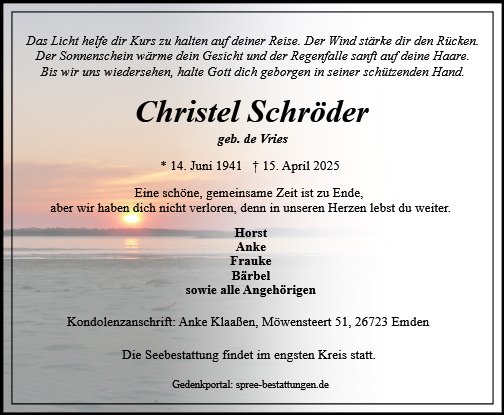 Christel Schröder