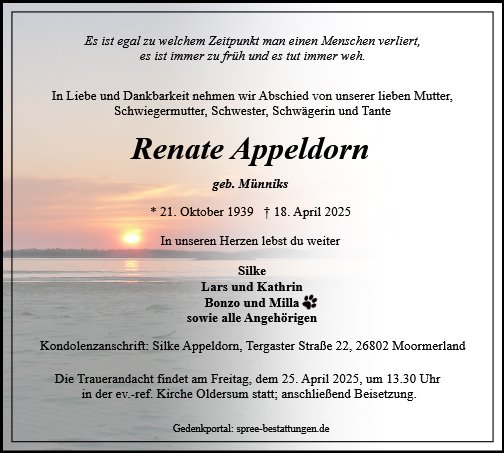 Renate Appeldorn
