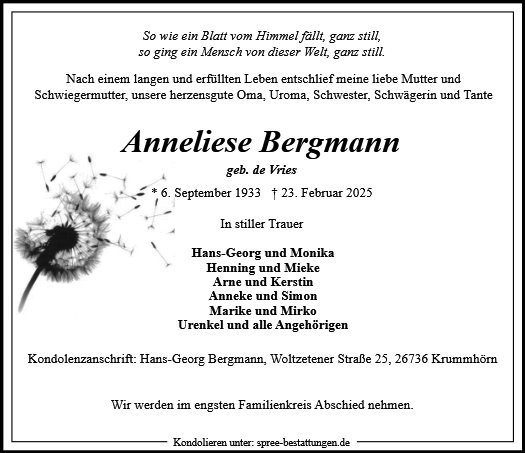 Anneliese Bergmann