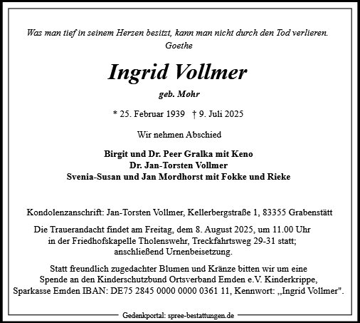 Ingrid Vollmer
