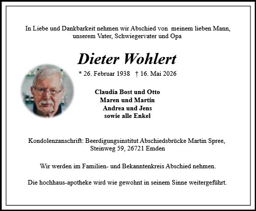 Dieter Wohlert