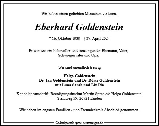 Eberhard Goldenstein