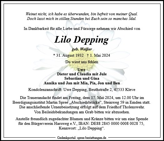 Lieselotte Depping