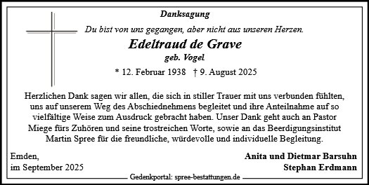 Edeltraud de Grave