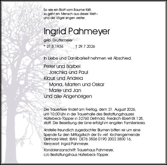 Ingrid Pahmeyer