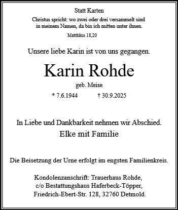 Karin Rohde
