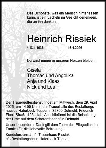 Heinrich Rissiek