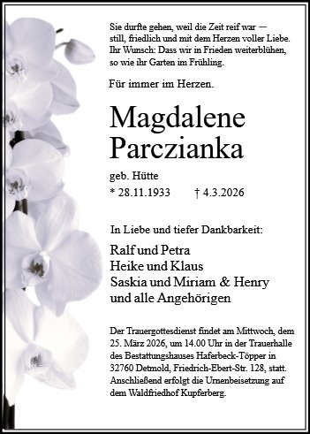 Magdalene Parczianka