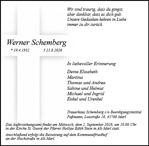 Werner Schemberg