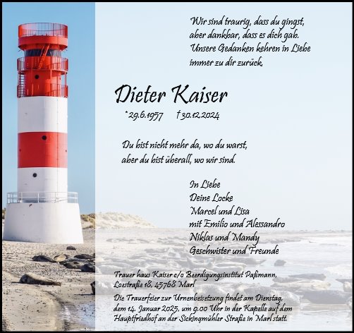 Dieter Kaiser