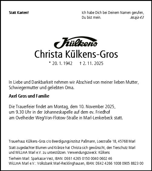 Christa Külkens-Gros