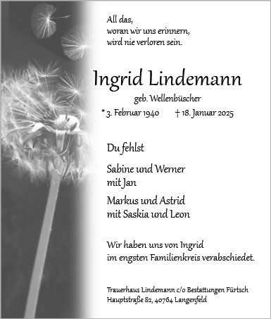 Ingrid Lindemann