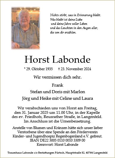 Horst Labonde