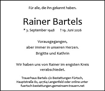 Ernst Rainer Bartels