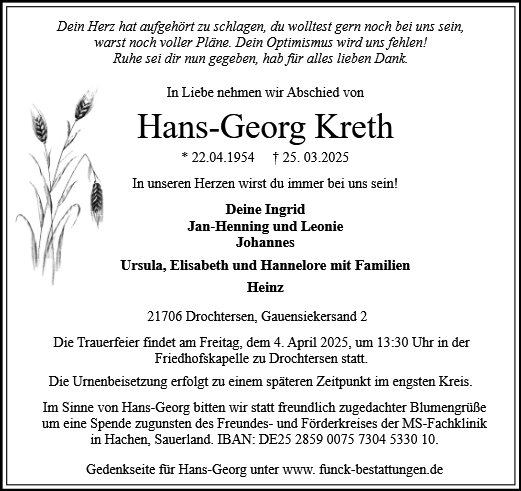 Hans-Georg Kreth