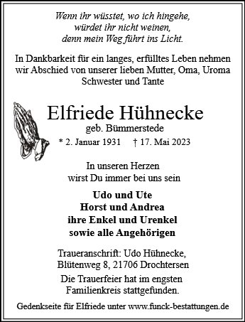 Elfriede Hühnecke