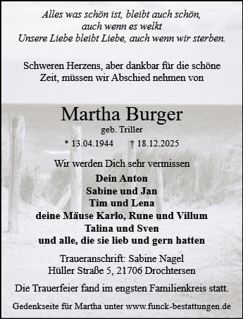 Martha Burger