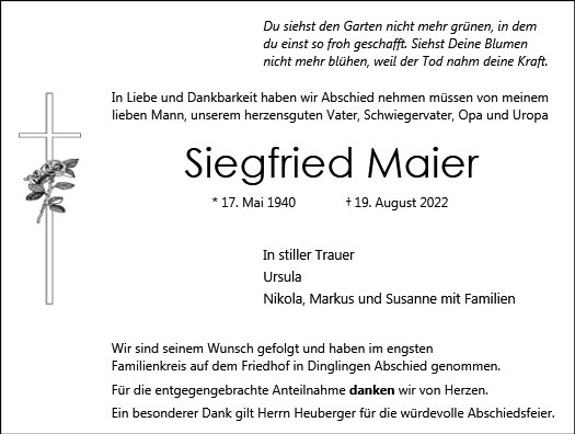Siegfried Maier