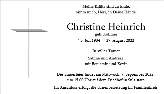 Christine Heinrich