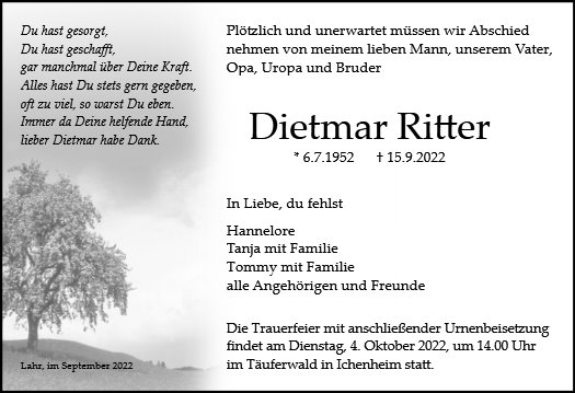 Dietmar Ritter