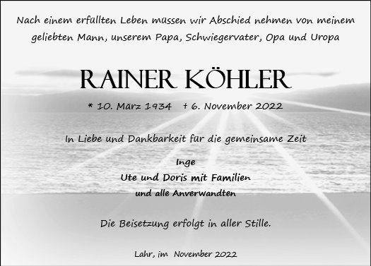 Reiner Köhler