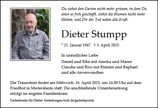Dieter Stumpp