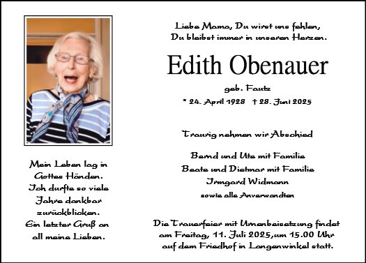 Edith Obenauer