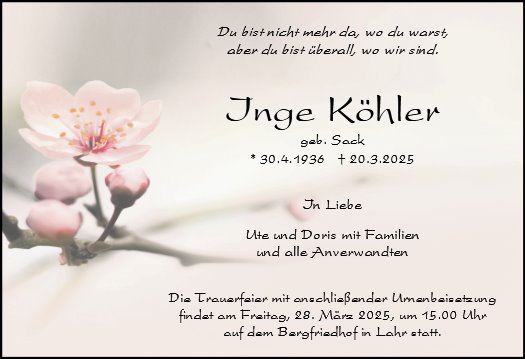 Inge Köhler