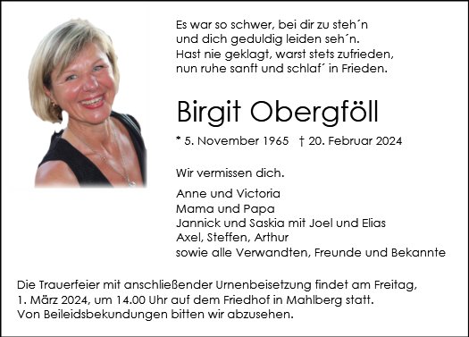 Birgit Obergföll