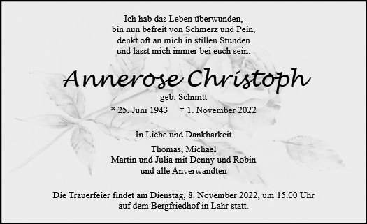 Annerose Christoph