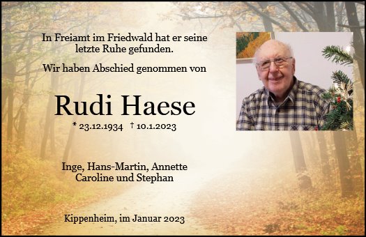 Rudi Haese