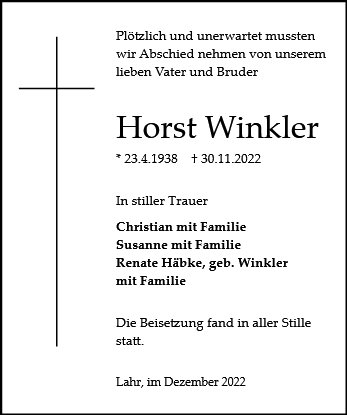 Horst Winkler