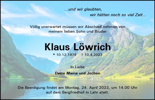 Klaus Löwrich