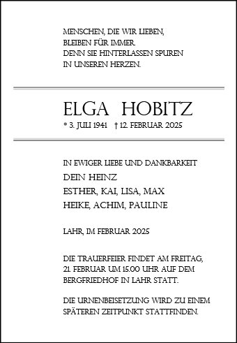 Elga Hobitz