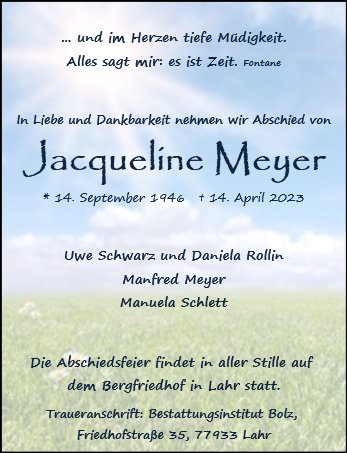 Jacqueline Meyer