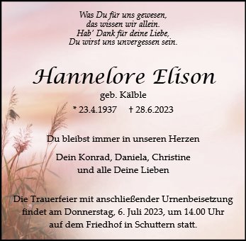 Hannelore Elison