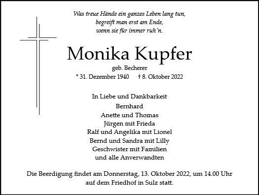 Monika Kupfer