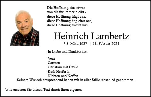 Heinrich Lambertz