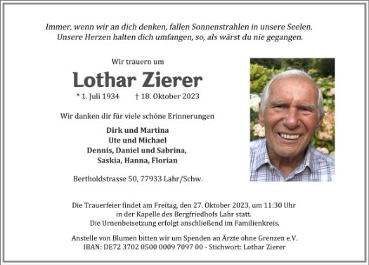 Lothar Zierer