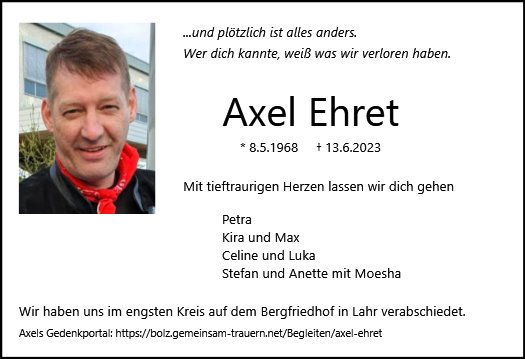 Axel Ehret