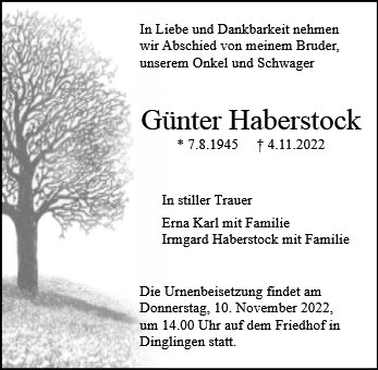 Günter Haberstock