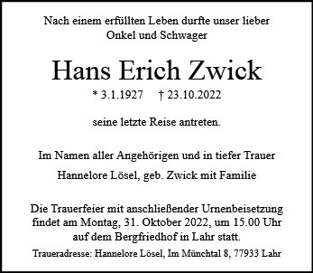 Hans Zwick