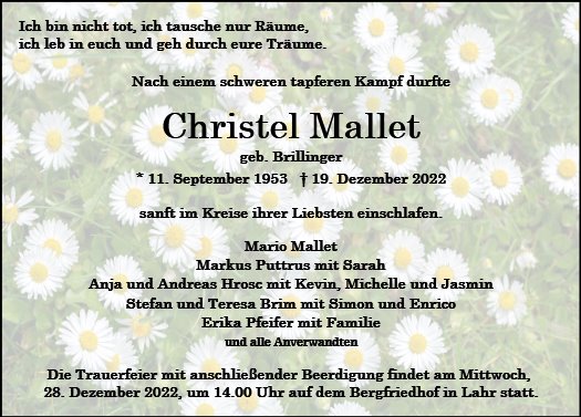 Christel Mallet