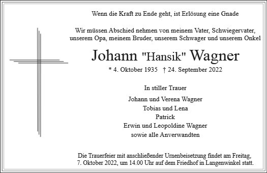 Johann Wagner