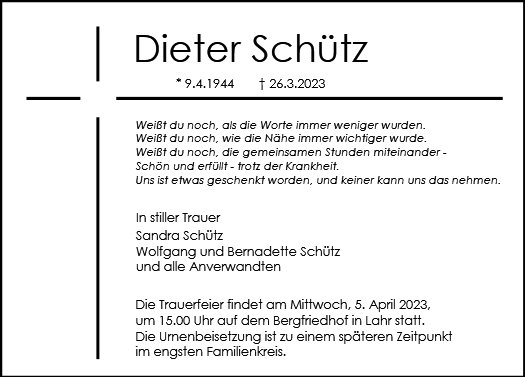 Dieter Schütz