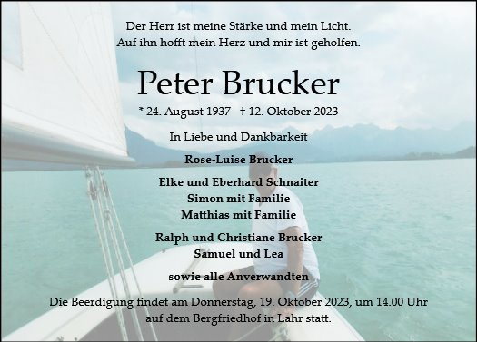 Peter Brucker