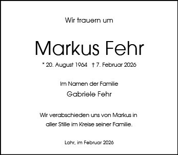 Markus Fehr