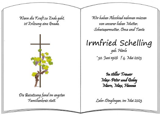 Irmfried Schelling