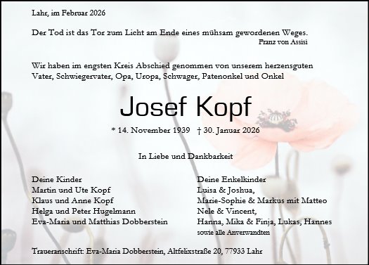 Josef Kopf